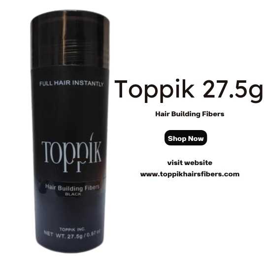 How Men Can Get Thicker Hair with Toppik Hair Building Fibers