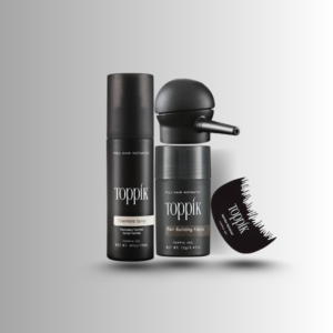 Toppik Hair Building Fibers 4 IN 1 Deal 12g +FiberHold Spray+Spray Applicator+Hairline Optimizer