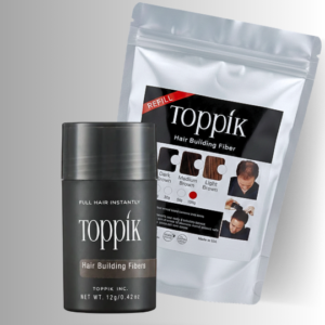 Toppik Hair Building Fibers 2 IN 1 Deal 12g Fiber+ Refill Pack 25g