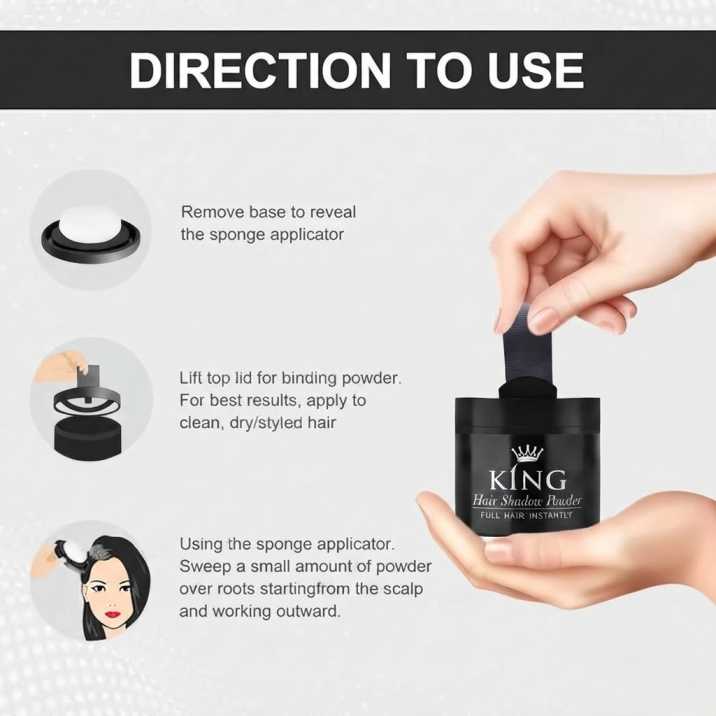King Hairline Shadow Powder in Pakistan