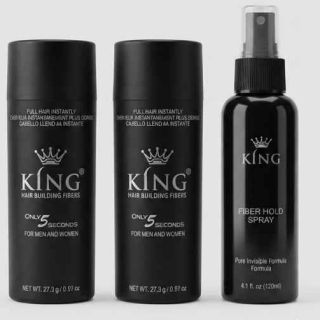 Buy 2 King Fibers Get one Hold spray free